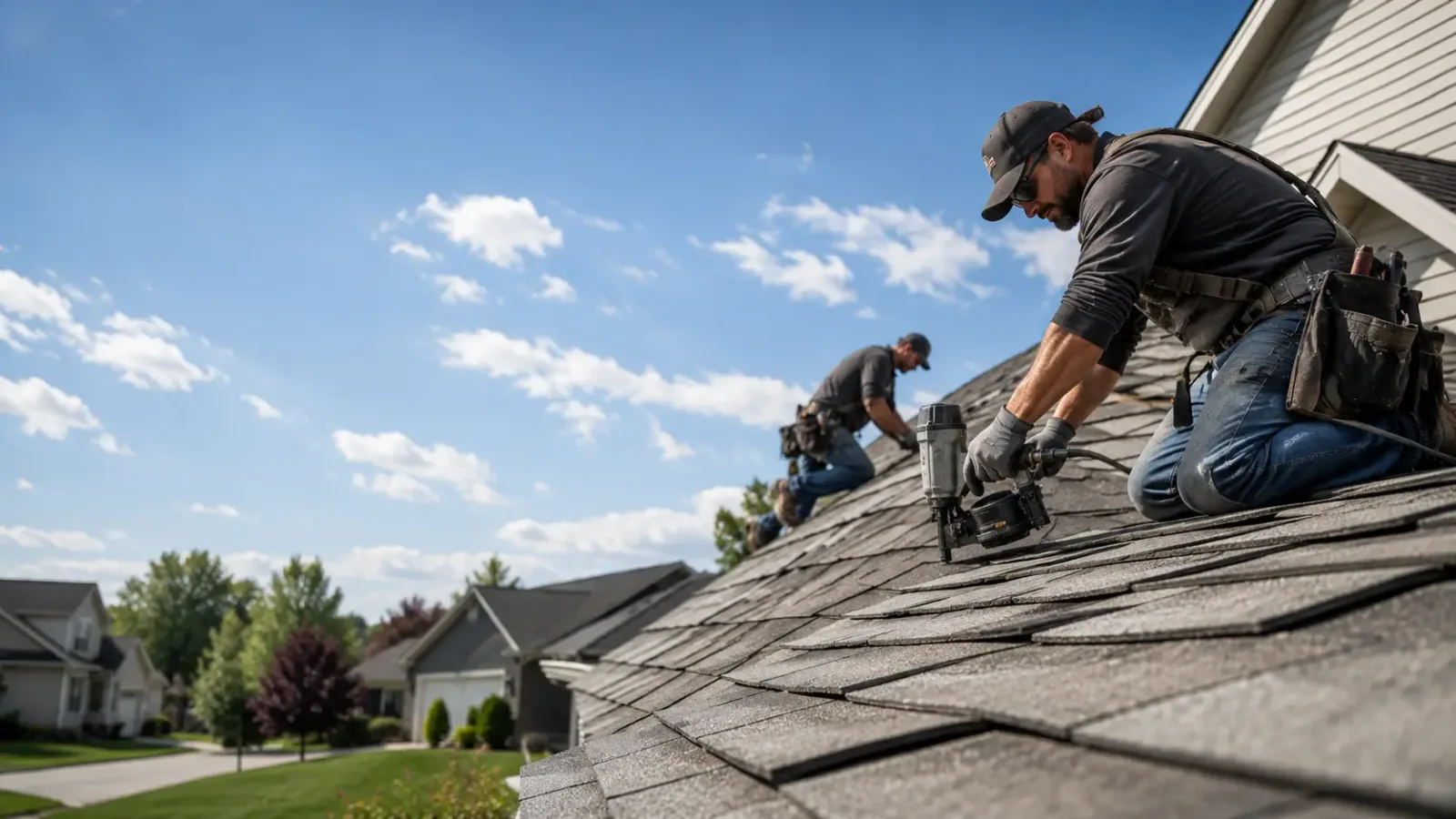 Storm Damage Roof Repair in Raymond, IL near me